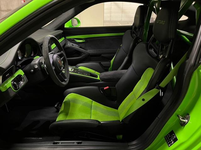 911 911GT3RS PDK ワンオーナー クラブスポーツPKG(ロールゲージリザードグリーン塗装)PCCB Fリフター フロントリフター スポーツクロノ スポーツエグゾースト バックカメラ(10枚目)