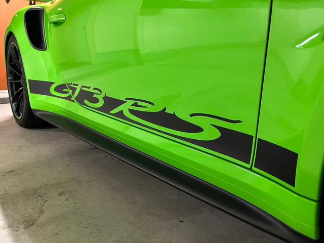 911 911GT3RS PDK ワンオーナー クラブスポーツPKG(ロールゲージリザードグリーン塗装)PCCB Fリフター フロントリフター スポーツクロノ スポーツエグゾースト バックカメラ(16枚目)