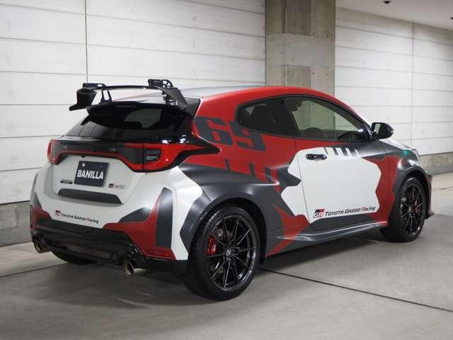 GRヤリス RZハイパフォーマンスカッレ ロバンペラエディション 4WD ワンオーナー プロテクションフィルム(2枚目)