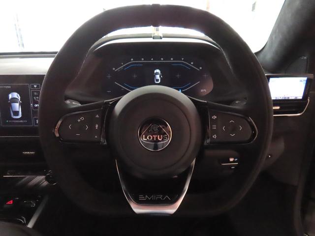 エミーラ Ｖ６　ファーストエディション　６速ＭＴ　ニンバスグレー×フルブラックパック　ブラックアルカンタラ　２０インチ超軽量Ｖスポーク鍛造ダイヤモンドカットホイール　スポーツサス×ＧＹ　Ｅａｇｌｅ　Ｆ１（10枚目）