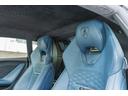 Embroidered Lamborghini shield on headrest