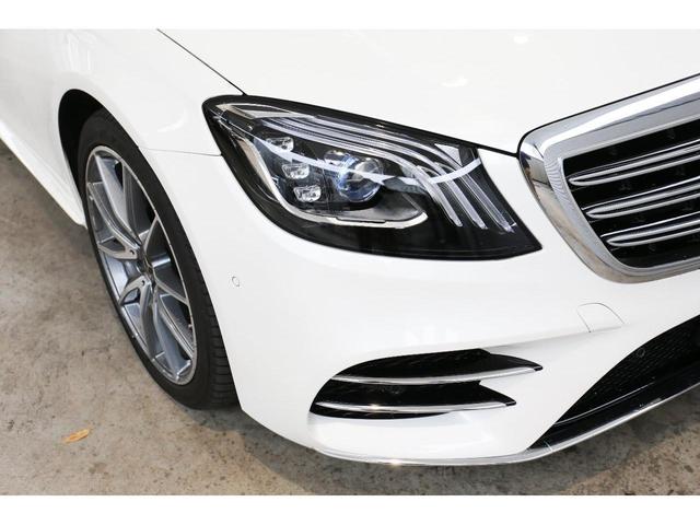 S450エクスクルーシブ AMGライン ダイヤモンドホワイト 白レザーシート 左ハンドル 20インチAMG10スポークアルミ シートベンチレーター(33枚目)