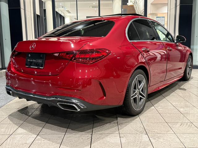 Cクラス C200アバンギャルド AMGラインパッケージ AMGライン パノラミックスライディングルーフ レザーエクスクルーシブパッケージ ドライバーズパッケージ ヘッドアップディスプレイ メモリー付きパワーシート シートヒーター ドラレコ 弊社デモアップ(4枚目)