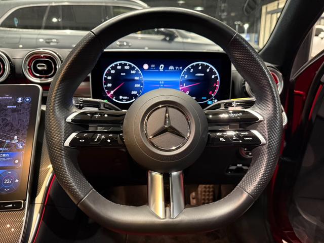 Cクラス C200アバンギャルド AMGラインパッケージ AMGライン パノラミックスライディングルーフ レザーエクスクルーシブパッケージ ドライバーズパッケージ ヘッドアップディスプレイ メモリー付きパワーシート シートヒーター ドラレコ 弊社デモアップ(24枚目)