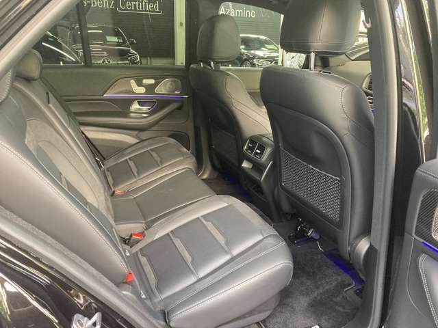 GLE GLE53 4マチック+ AMGインテリアカーボンP パノラマ 黒本革 3列シート ブルメスター 360°カメラ アンビエントライト温冷カップホルダー パフュームアトマイザー ヘッドアップディスプレイ 認定中古車保証(18枚目)