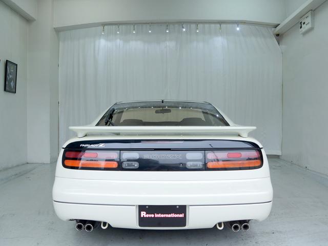 フェアレディZ 300ZX Tバールーフ OPカラー 新車保証書 社外キーレス スペアチタンキー 整備記録簿19枚 レザーパワーシート 中期型ウイング 純OPリヤウインドウスクリーン 純16AW オーディオ レーダー 電格ミラー(12枚目)