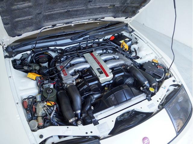 フェアレディZ 300ZXツインターボ Tバールーフ 車検取得済 純正OPカラー 後期型Fバンパー 純リヤスポ 新品サマータイヤ交換済 新車保証書 取説 スペアキー 社外キーレス ベロフキセノン Pシート 純16AW オーディオ 電格ミラー(13枚目)