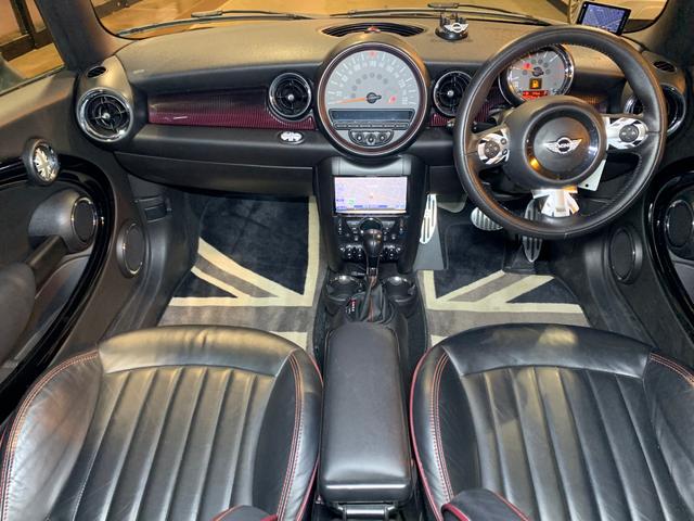 MINI クーパー クラブマン ハンプトン 純正革シート HDDナビ バックカメラ(6枚目)