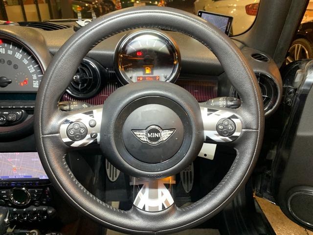 MINI クーパー クラブマン ハンプトン 純正革シート HDDナビ バックカメラ(8枚目)