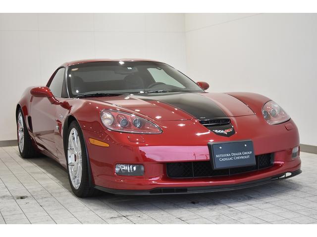 シボレーコルベット シボレー ｚ０６ ４２７ リミテッドエディション ワンオーナー 特別仕様車 世界限定５０５台 日本限定９台 専用ボディ色 エンジンフードバッジ専用１８ １９インチクロームホイール カラードリアスポイラー ドアハンドル レザーインテリア ６速