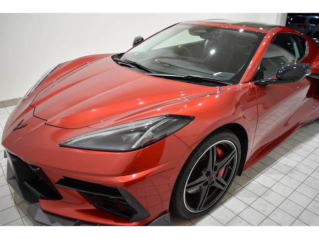 シボレーコルベット ３ＬＴ　１オーナー　ディーラー車　自社販売車両　スウェーデッドステアリング　ドアトリム　カーボンファイバールーフ　カーボンフラッシュリアスポイラー、ドアミラー　コンペティションバケットシート　社外Ｆスポイラー（23枚目）