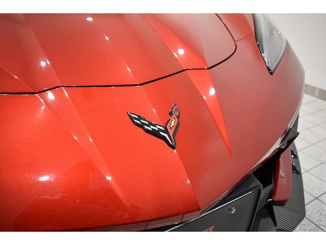 シボレーコルベット ３ＬＴ　１オーナー　ディーラー車　自社販売車両　スウェーデッドステアリング　ドアトリム　カーボンファイバールーフ　カーボンフラッシュリアスポイラー、ドアミラー　コンペティションバケットシート　社外Ｆスポイラー（25枚目）