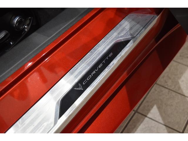 シボレーコルベット ３ＬＴ　１オーナー　ディーラー車　自社販売車両　スウェーデッドステアリング　ドアトリム　カーボンファイバールーフ　カーボンフラッシュリアスポイラー、ドアミラー　コンペティションバケットシート　社外Ｆスポイラー（47枚目）