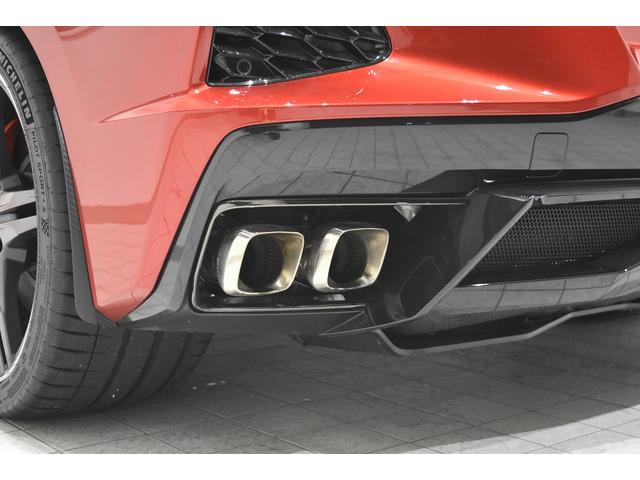 シボレーコルベット ３ＬＴ　１オーナー　ディーラー車　自社販売車両　スウェーデッドステアリング　ドアトリム　カーボンファイバールーフ　カーボンフラッシュリアスポイラー、ドアミラー　コンペティションバケットシート　社外Ｆスポイラー（62枚目）