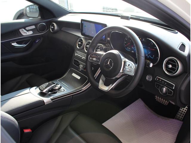 C220d ステーションワゴンローレウスエディション ダイヤモンンドホワイト AMGスポーツプラスパッケージ 認定中古車保証付き(6枚目)