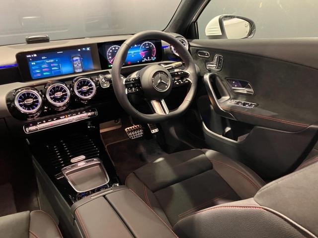 Ａクラス Ａ２００ｄ　ＡＭＧラインパッケージ　認定中古車　ドライブレコーダー　サイドカメラ　ナビ　クリアランスソナー　Ａ／Ｗ　Ｓ／Ｒ　パワーシート　スマートキー　アイドリングＳＴＯＰ電動格納ミラー　シートヒーター　ＡＴ　エアコン　ＭＰ２０２５０１（46枚目）