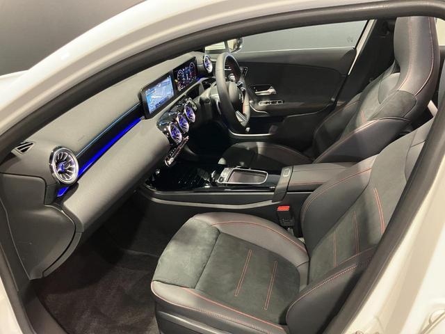 Ａクラス Ａ２００ｄ　ＡＭＧラインパッケージ　認定中古車　ドライブレコーダー　サイドカメラ　ナビ　クリアランスソナー　Ａ／Ｗ　Ｓ／Ｒ　パワーシート　スマートキー　アイドリングＳＴＯＰ電動格納ミラー　シートヒーター　ＡＴ　エアコン　ＭＰ２０２５０１（56枚目）