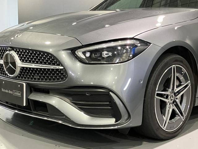 Ｃクラス Ｃ２２０ｄアバンギャルド　ＡＭＧラインパッケージ　認定中古車　ＡＭＧラインＰ　ベーシックＰ　全周囲カメラ　ドライバーズＰ　ＡＴ　オートライト　ＬＥＤヘッドランプ　スマートキー　アイドリングストップ　電動格納ミラー　シートヒーター　ＭＰ２０２４０１（26枚目）