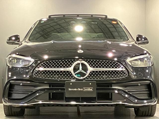 Cクラス C220dアバンギャルド AMGラインパッケージ 認定中古車 ベーシックP パノラミックS/R ドライブレコーダー ETC 全周囲カメラ ナビ クリアランスソナー オートクルーズコントロール レーンアシスト 衝突被害軽減システム MP202301(16枚目)