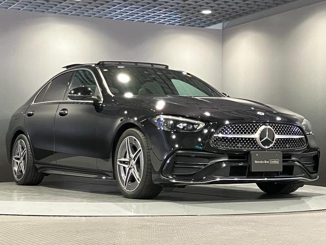 Cクラス C220dアバンギャルド AMGラインパッケージ 認定中古車 ベーシックP パノラミックS/R ドライブレコーダー ETC 全周囲カメラ ナビ クリアランスソナー オートクルーズコントロール レーンアシスト 衝突被害軽減システム MP202301(17枚目)