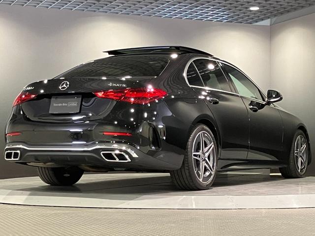 Cクラス C220dアバンギャルド AMGラインパッケージ 認定中古車 ベーシックP パノラミックS/R ドライブレコーダー ETC 全周囲カメラ ナビ クリアランスソナー オートクルーズコントロール レーンアシスト 衝突被害軽減システム MP202301(19枚目)