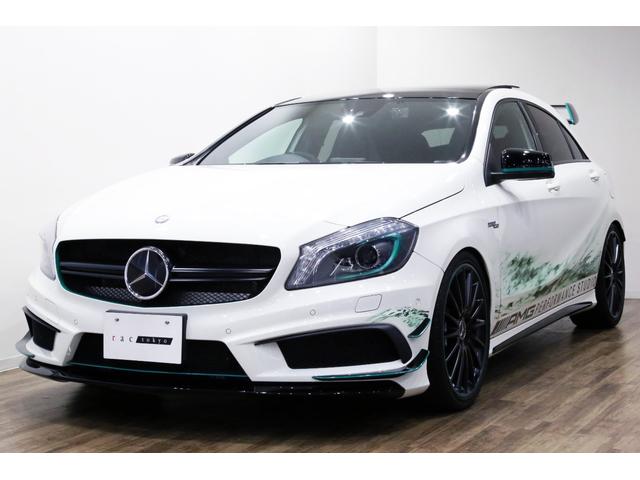 A45AMG4マチックペトロナスグリーンエディション 特別仕様車/限定30台/専用装備/AMGパフォーマンススタジオ/F1チーム/メルセデスAMGペトロナスフォーミュラーワン/専用デカール/アルカンターラステア/カーボンインテリア/19インチアルミ/(6枚目)
