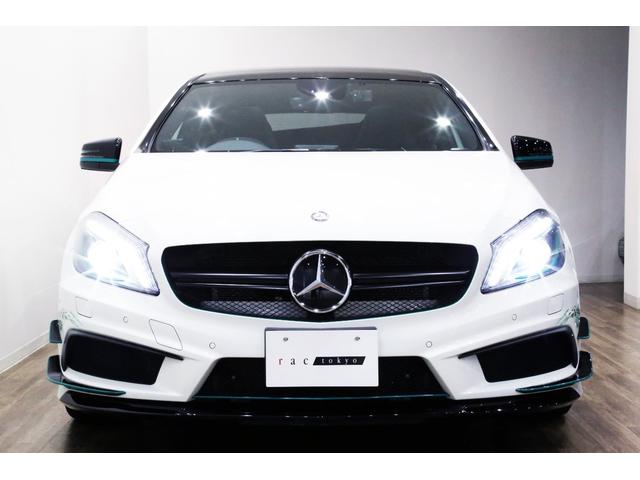A45AMG4マチックペトロナスグリーンエディション 特別仕様車/限定30台/専用装備/AMGパフォーマンススタジオ/F1チーム/メルセデスAMGペトロナスフォーミュラーワン/専用デカール/アルカンターラステア/カーボンインテリア/19インチアルミ/(9枚目)