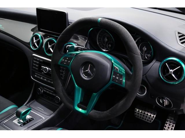 A45AMG4マチックペトロナスグリーンエディション 特別仕様車/限定30台/専用装備/AMGパフォーマンススタジオ/F1チーム/メルセデスAMGペトロナスフォーミュラーワン/専用デカール/アルカンターラステア/カーボンインテリア/19インチアルミ/(51枚目)