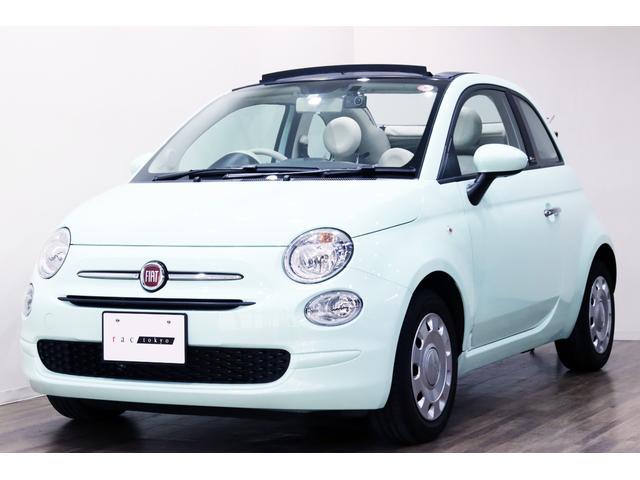 ５００Ｃ １．２　ポップ　特別カラー／限定１００台／１オーナー／ミントグリーン／新車保証２０２４年１１月迄／アイボリーｘブラック　ファブリックシート（チェック柄）／ＡｐｐｌｅＣａｒＰｌａｙ／Ｕコネクトディスプレイ／前後ドラレコ（6枚目）