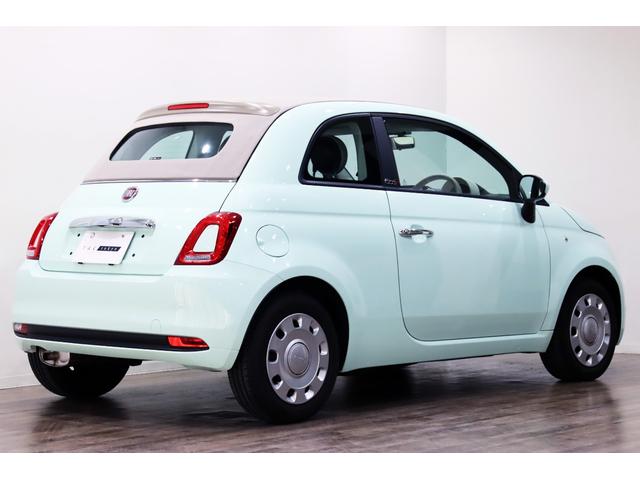 ５００Ｃ １．２　ポップ　特別カラー／限定１００台／１オーナー／ミントグリーン／新車保証２０２４年１１月迄／アイボリーｘブラック　ファブリックシート（チェック柄）／ＡｐｐｌｅＣａｒＰｌａｙ／Ｕコネクトディスプレイ／前後ドラレコ（41枚目）