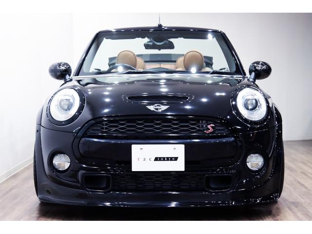 ＭＩＮＩ クーパーＳ　コンバーチブル　ＲＫｄｅｓｉｇｎエアロ／ＲＫｄｅｓｉｇｎマフラー／ＢＣｒａｃｉｎｇ車高調／ミニＹｏｕｒｓ幌／ＷＯＲＫ１８インチアルミ／ｎｅｗタイヤ／車検済／ＣＡＢＡＮＡシート／Ｂｌａｃｋエクステリア／シートヒーター（9枚目）