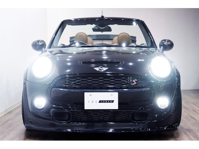 ＭＩＮＩ クーパーＳ　コンバーチブル　ＲＫｄｅｓｉｇｎエアロ／ＲＫｄｅｓｉｇｎマフラー／ＢＣｒａｃｉｎｇ車高調／ミニＹｏｕｒｓ幌／ＷＯＲＫ１８インチアルミ／ｎｅｗタイヤ／車検済／ＣＡＢＡＮＡシート／Ｂｌａｃｋエクステリア／シートヒーター（10枚目）