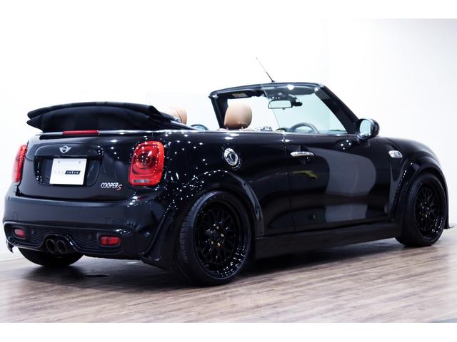 ＭＩＮＩ クーパーＳ　コンバーチブル　ＲＫｄｅｓｉｇｎエアロ／ＲＫｄｅｓｉｇｎマフラー／ＢＣｒａｃｉｎｇ車高調／ミニＹｏｕｒｓ幌／ＷＯＲＫ１８インチアルミ／ｎｅｗタイヤ／車検済／ＣＡＢＡＮＡシート／Ｂｌａｃｋエクステリア／シートヒーター（46枚目）