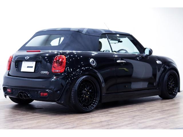 ＭＩＮＩ クーパーＳ　コンバーチブル　ＲＫｄｅｓｉｇｎエアロ／ＲＫｄｅｓｉｇｎマフラー／ＢＣｒａｃｉｎｇ車高調／ミニＹｏｕｒｓ幌／ＷＯＲＫ１８インチアルミ／ｎｅｗタイヤ／車検済／ＣＡＢＡＮＡシート／Ｂｌａｃｋエクステリア／シートヒーター（47枚目）