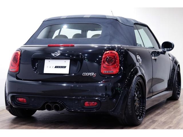 ＭＩＮＩ クーパーＳ　コンバーチブル　ＲＫｄｅｓｉｇｎエアロ／ＲＫｄｅｓｉｇｎマフラー／ＢＣｒａｃｉｎｇ車高調／ミニＹｏｕｒｓ幌／ＷＯＲＫ１８インチアルミ／ｎｅｗタイヤ／車検済／ＣＡＢＡＮＡシート／Ｂｌａｃｋエクステリア／シートヒーター（49枚目）