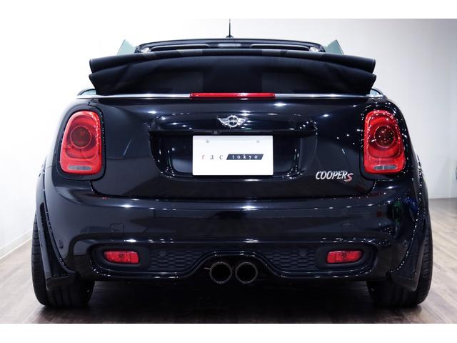 ＭＩＮＩ クーパーＳ　コンバーチブル　ＲＫｄｅｓｉｇｎエアロ／ＲＫｄｅｓｉｇｎマフラー／ＢＣｒａｃｉｎｇ車高調／ミニＹｏｕｒｓ幌／ＷＯＲＫ１８インチアルミ／ｎｅｗタイヤ／車検済／ＣＡＢＡＮＡシート／Ｂｌａｃｋエクステリア／シートヒーター（50枚目）