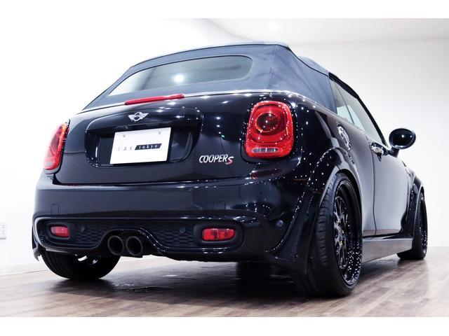ＭＩＮＩ クーパーＳ　コンバーチブル　ＲＫｄｅｓｉｇｎエアロ／ＲＫｄｅｓｉｇｎマフラー／ＢＣｒａｃｉｎｇ車高調／ミニＹｏｕｒｓ幌／ＷＯＲＫ１８インチアルミ／ｎｅｗタイヤ／車検済／ＣＡＢＡＮＡシート／Ｂｌａｃｋエクステリア／シートヒーター（55枚目）