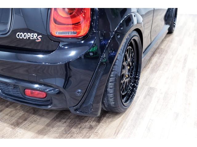 ＭＩＮＩ クーパーＳ　コンバーチブル　ＲＫｄｅｓｉｇｎエアロ／ＲＫｄｅｓｉｇｎマフラー／ＢＣｒａｃｉｎｇ車高調／ミニＹｏｕｒｓ幌／ＷＯＲＫ１８インチアルミ／ｎｅｗタイヤ／車検済／ＣＡＢＡＮＡシート／Ｂｌａｃｋエクステリア／シートヒーター（69枚目）