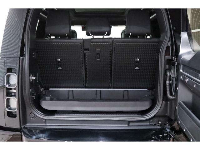 ディフェンダー ９０Ｘ－ダイナミックＨＳＥ　Ｄ３００　法人１オーナー／エアサスペンションパック／ブラックエクステリアパック／フィックスドサイドステップ／ＣｅａｒＳｉｇｈｔインテリアリアビューミラー／マッドフラップ／プライバシーガラス／ラバーマット／（58枚目）