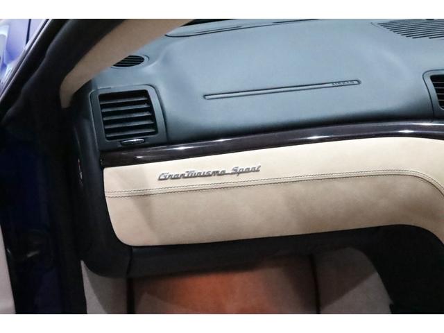 グラントゥーリズモ スポーツ MCオートシフト 右H/20AW/D記録6枚/内装ベタ付きリペア済み/Panasonicタッチスクリ-ンナビ/地デジ/バックカメラ/バルブリモコン/カラ-ドシ-トバック/トライデントステッチ/カラ-ドブレ-キキャリパ-(12枚目)