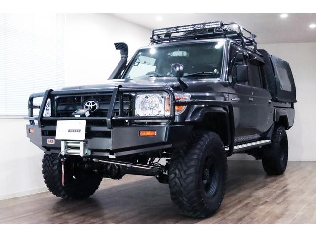 ランドクルーザー70 ピックアップ 30周年記念モデル/5MT/1GR/ARB/コマ-シャルバンパ-/ル-フラック/サイドレ-ル/プロテクションサイドステップ/幌/デフロック/サファリシュノ-ケル/WARNウィンチ/IPFライトバ-/(6枚目)