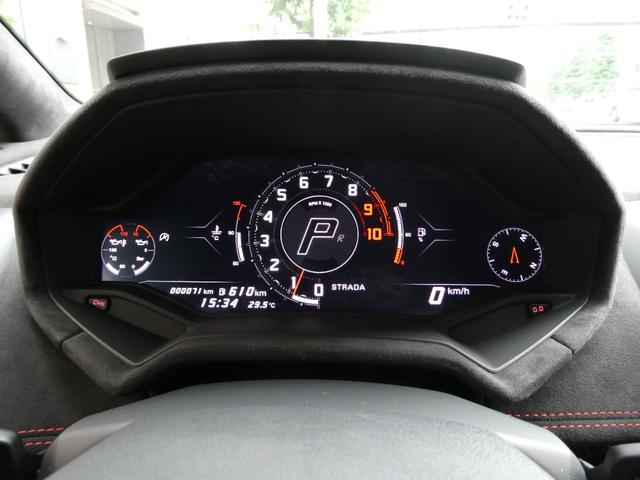 ウラカン ステラート　ＬＰ６１０－４　世界限定１４９９台　ＯＰ６４１　走行９５ｋｍ　ＯＰ６４１　プロテクションフィルム　３年メンテナンスＰＫＧ加入　マットブラック鍛造１９ＡＷ　リアカメラ　アルカンターラダッシュ／ルーフ／ステアリング　カーボンスポーツシート（58枚目）