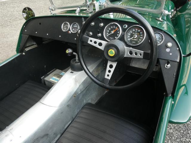 スーパー７ シリーズ３　ＬＯＴＵＳ　ＴＷＩＮ　ＣＡＭ　１９７６ＭＹ　紀和商会新車並行　ＳＥＶＥＮ　ＣＡＲＳ　ＬＴＤ　ＣＳ３　ロータスツインカム　ＢＩＧ　ＶＡＬＶＥ　ＷＥＢＥＲ４０ＤＣＯＥ　４速ＭＴ　ショートコックピット　ブルックランズスクリーン（64枚目）