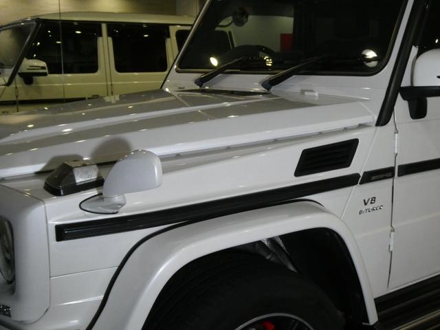 Ｇクラス Ｇ６３　最終モデル　右ハンドル　走行１．５万ｋｍ　毎年全ＭＢ席ディーラー記録簿７枚保管　ｄｅｓｉｇｎｏエクスクルーシブインテリアＰＫＧ　ミスティックホワイト　ＡｐｐｌｅＣａｒＰｌａｙ／ＡｎｄｒｏｉｄＡｕｔｏ対応後期型８インチナビ　屋内保管禁煙車両（15枚目）