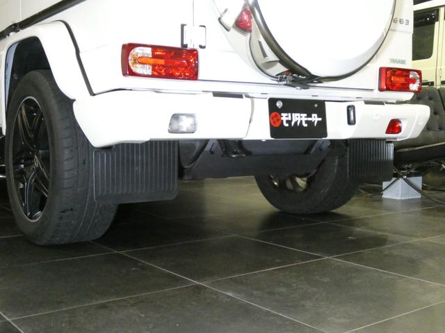 Ｇクラス Ｇ６３　最終モデル　右ハンドル　走行１．５万ｋｍ　毎年全ＭＢ席ディーラー記録簿７枚保管　ｄｅｓｉｇｎｏエクスクルーシブインテリアＰＫＧ　ミスティックホワイト　ＡｐｐｌｅＣａｒＰｌａｙ／ＡｎｄｒｏｉｄＡｕｔｏ対応後期型８インチナビ　屋内保管禁煙車両（30枚目）