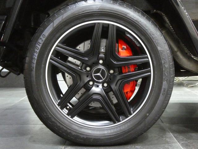 Ｇクラス Ｇ６３　ｄｅｓｉｇｎｏエクスクルーシブインテリアパッケージ　２０１８年最終型　走行１．０万ｋｍ　ポーセレン／ブラックレザー　ＡｐｐｌｅＣａｒＰｌａｙ／ＡｎｄｒｏｉｄＡｕｔｏ　シートベンチレーター　　車検２０２７年６月　禁煙屋内保管　左ハンドル（32枚目）