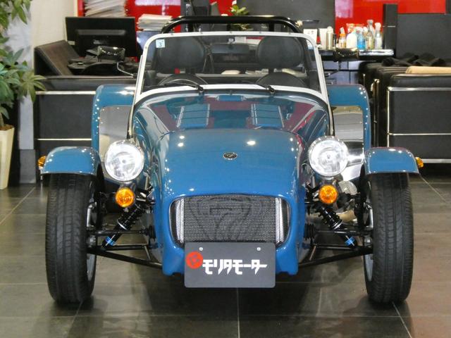 セブン１６０ Ｓ　最終モデル　フルペイント（ヘリテージブルー）　幌・サイドスクリーン付　雨天未使用　ＥＴＣ付　２０２５年１１月バッテリー交換済　ノーマル車（2枚目）