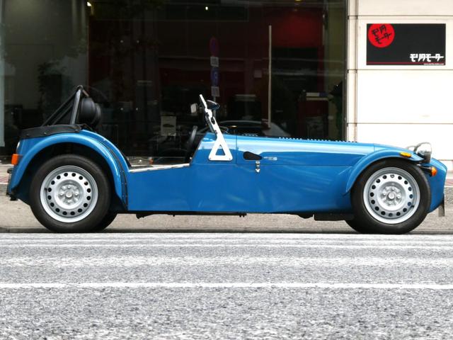 セブン１６０ Ｓ　最終モデル　フルペイント（ヘリテージブルー）　幌・サイドスクリーン付　雨天未使用　ＥＴＣ付　２０２５年１１月バッテリー交換済　ノーマル車（4枚目）