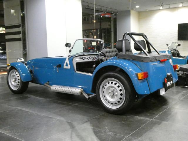 セブン１６０ Ｓ　最終モデル　フルペイント（ヘリテージブルー）　幌・サイドスクリーン付　雨天未使用　ＥＴＣ付　２０２５年１１月バッテリー交換済　ノーマル車（8枚目）