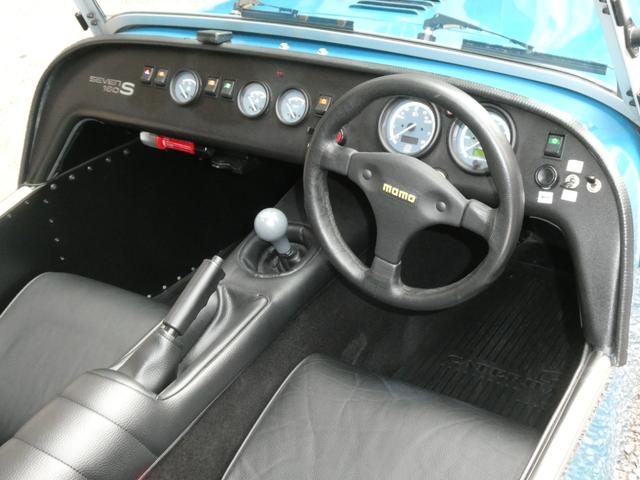 セブン１６０ Ｓ　最終モデル　フルペイント（ヘリテージブルー）　幌・サイドスクリーン付　雨天未使用　ＥＴＣ付　２０２５年１１月バッテリー交換済　ノーマル車（55枚目）